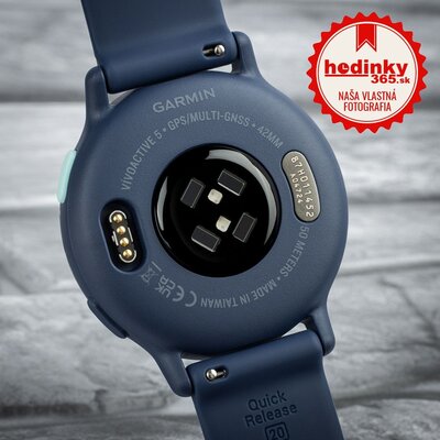Garmin Vivoactive 5, Navy, Silicone Band