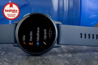 Garmin Vivoactive 5, Navy, Silicone Band