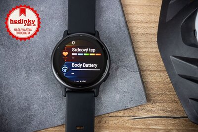 Garmin Vivoactive 5, Slate/ Black, Silicone Band