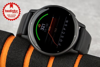 Garmin Vivoactive 5, Slate/ Black, Silicone Band