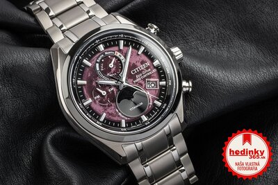 Citizen Športové Eco-Drive rádiom riadené Tsuki-yomi Moonphase Super Titanium BY1018-80X