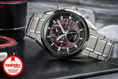 Citizen Športové Eco-Drive rádiom riadené Tsuki-yomi Moonphase Super Titanium BY1018-80X