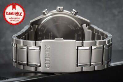 Citizen Športový Eco-Drive rádiom riadený Tsuki-yomi Moonphase Super Titanium BY1010-81H