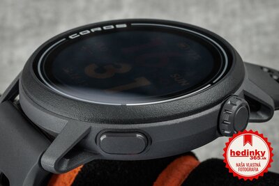 Coros Pace 3 Black / Silicone Band (rozbalené)