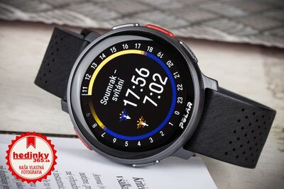 Polar Vantage V3 Night Black, veľkosť S-L