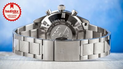 Edox SkyDiver Chronograph Quartz 10116-3-buidn Limited Edition 1000pcs ( + náhradný remienok )