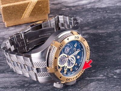 Invicta Reserve Bolt Quartz 50 mm 11601 (II. Akosť)