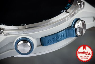 Garmin Descent Mk3 - 43 mm, strieborná/mlhovo šedá