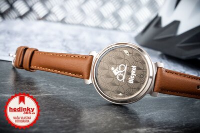 Garmin Lily 2 Classic Cream Gold/Tan Leather Band