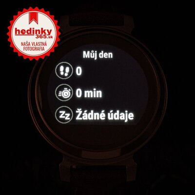 Garmin Lily 2 Classic Dark Bronze / Mulberry Leather Band