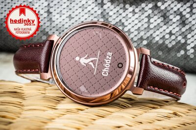 Garmin Lily 2 Classic Dark Bronze / Mulberry Leather Band