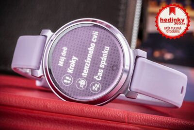 Garmin Lily 2 Metallic Lilac / Lilac Silikónový náramok