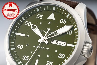 Hamilton Khaki Pilot Day Date Automatic H64635560