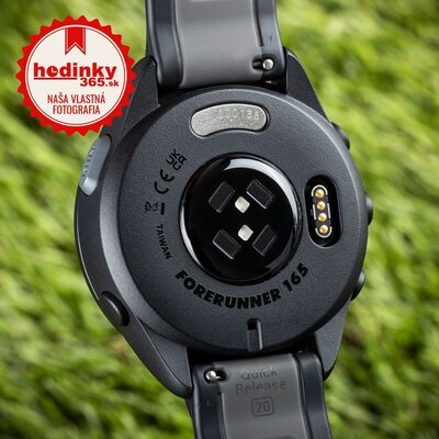 Garmin Forerunner 165 Music, čierna/sivá