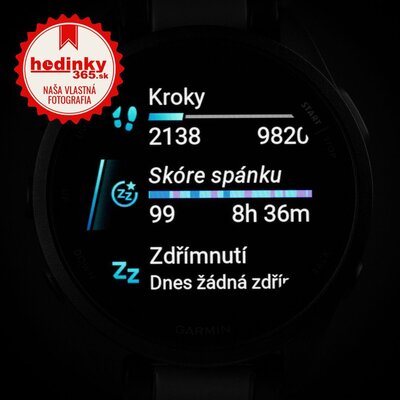 Garmin Forerunner 165 Music, čierna/sivá