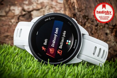 Garmin Forerunner 165, Mist Grey/Whitestone