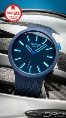 Swatch Indigo Glow SB05N113 (II. Akosť)
