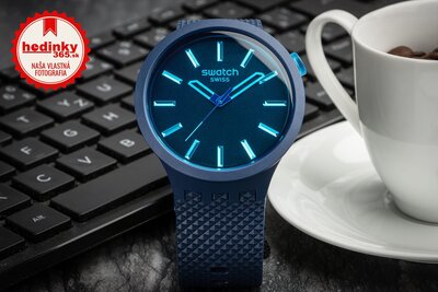 Swatch Indigo Glow SB05N113 (II. Akosť)
