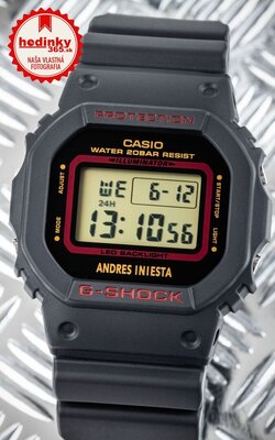 Casio G-Shock Original DW-5600AI-1ER Andrés Iniesta Collaboration