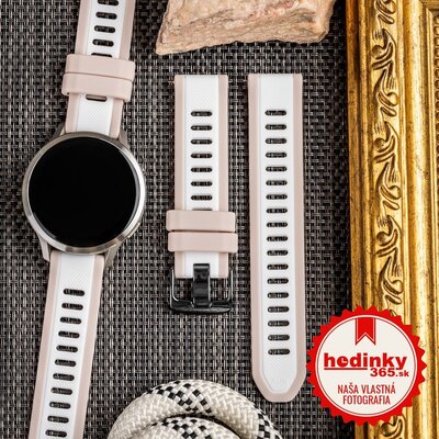 Silikónový remienok Ricardo 18mm (Garmin Venu 2S, Vívoactive 4S, Forerunner 265S, Venu 3S aj.), farebný, Quick Release