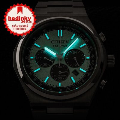 Citizen Sports Eco-Drive Super Titanium Chronograph CA4610-85M