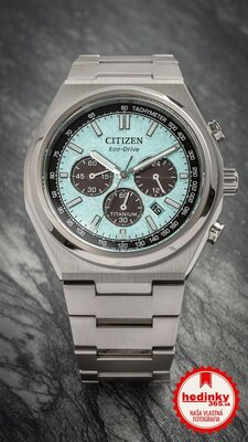 Citizen Sports Eco-Drive Super Titanium Chronograph CA4610-85M