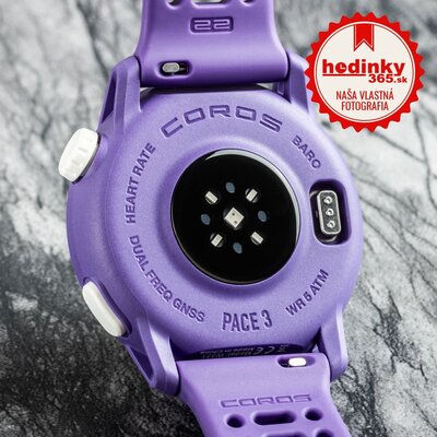 Coros Pace 3 Violet / Silicone Band