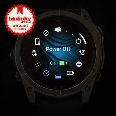 Garmin Fenix 8 AMOLED 51 mm, Sapphire Carbon Gray Titanium Black