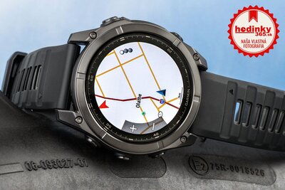 Garmin Fenix 8 AMOLED 51 mm, Sapphire Carbon Gray Titanium Black