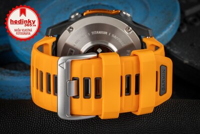 Garmin Fenix 8 AMOLED 51 mm, Sapphire Titanium Graphite Spark Orange Band (rozbalené)
