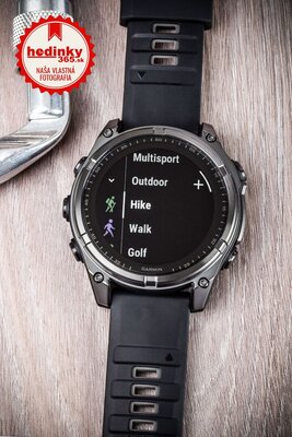 Garmin Fenix 8 SOLAR 47 mm, Sapphire Carbon Gray Titanium Black