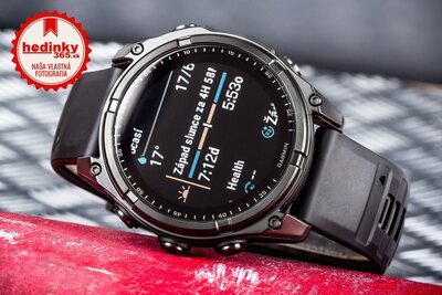 Garmin Fenix 8 SOLAR 47 mm, Sapphire Carbon Gray Titanium Black