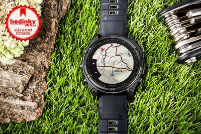 Garmin Fenix 8 SOLAR 47 mm, Sapphire Carbon Gray Titanium Black