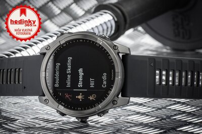 Garmin Fenix 8 SOLAR 51 mm, Sapphire Carbon Gray Titanium Black