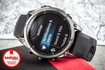 Garmin Fenix 8 AMOLED 47 mm, Sapphire Carbon Gray DLC Titanium Black