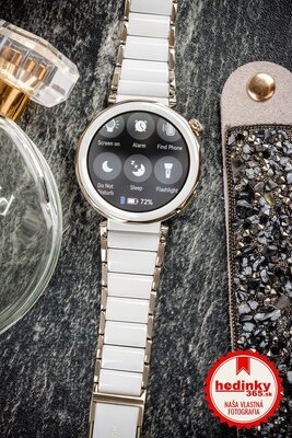Huawei Watch GT 5 Pro 42mm, Ceramic White (II. Akosť)