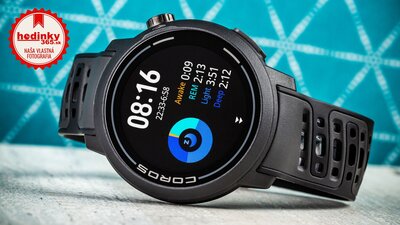 Coros Pace Pro Black / Silicone Band