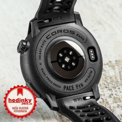 Coros Pace Pro Black / Silicone Band