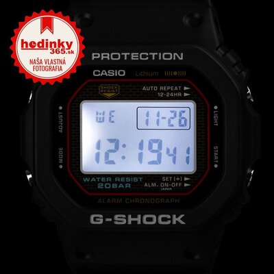 Casio G-Shock Original DW-5000R-1AER Re-creating the original design of the first G-Shock (rozbalené)