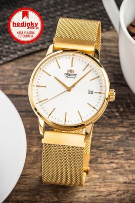 Oceľový náramok Ricardo Milanese, zlatý, magnetický 20mm