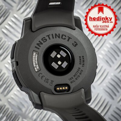Garmin Instinct 3 SOLAR 50mm, Black