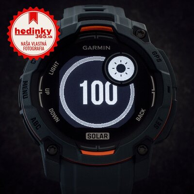 Garmin Instinct 3 SOLAR 45mm, Twilight (rozbalené)