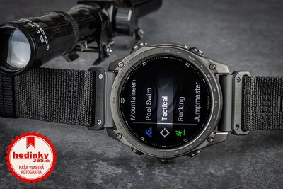 (SK) Garmin Tactix 8 Sapphire AMOLED 51mm, Black (+ náhradný remienok)