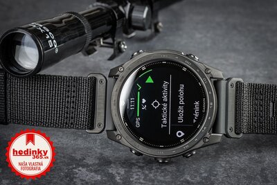(SK) Garmin Tactix 8 Sapphire AMOLED 51mm, Black (+ náhradný remienok)