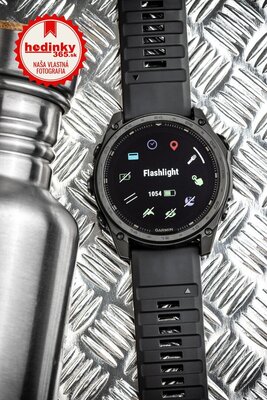(SK) Garmin Tactix 8 Sapphire SOLAR 51mm, Black (+ náhradný remienok)
