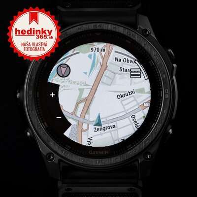 (SK) Garmin Tactix 8 Sapphire SOLAR 51mm, Black (+ náhradný remienok)