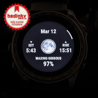 (SK) Garmin Tactix 8 Sapphire SOLAR Elite 51mm, Black (+ náhradný remienok)