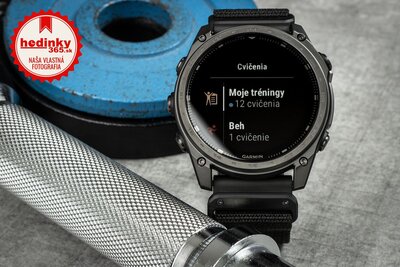 (SK) Garmin Tactix 8 Sapphire SOLAR Elite 51mm, Black (+ náhradný remienok)