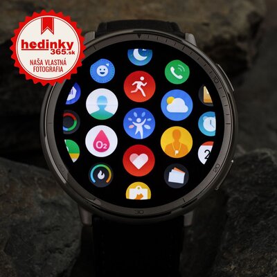 Amazfit Active 2 Premium (Round) Black Leather