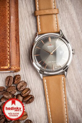 Kožený remienok Ricardo Napoli, hnedý V1